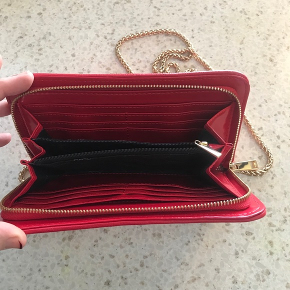 Cute Red Aldo Clutch - Picture 3 of 3